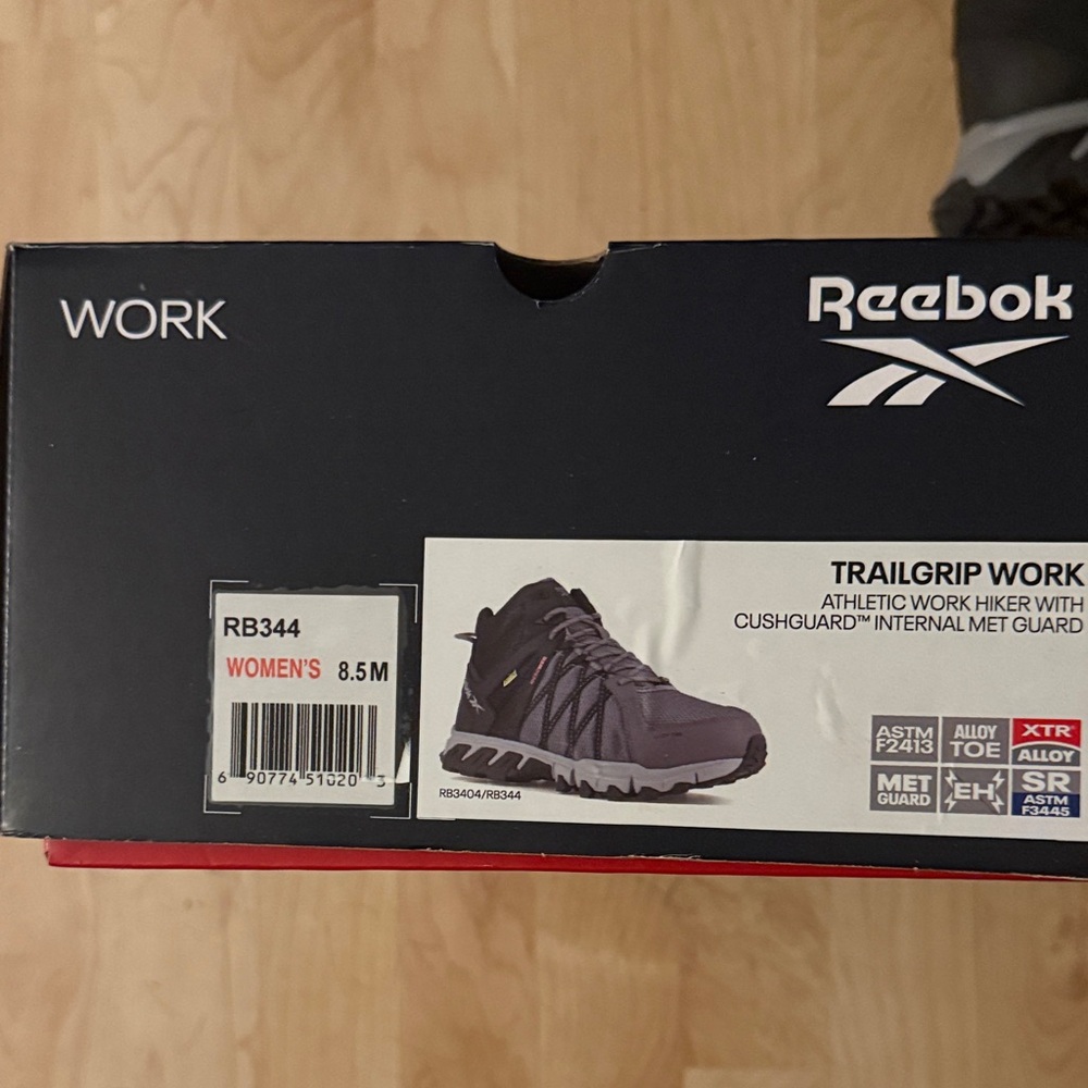 Reebok Women's Trailgrip Work Hiker Shoes - Black